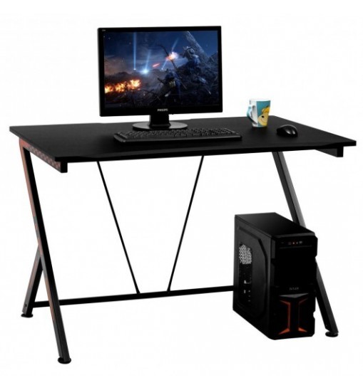 Home Office Modern Ergonomic Study Computer Desk for Small Space