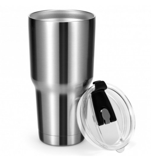 30oz Stainless Steel Tumbler Cup Double Wall Vacuum Insulated Mug with Lid