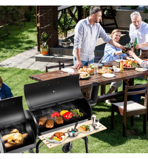 Outdoor BBQ Grill Barbecue Pit Patio Cooker