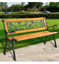 49 1/2 Inch Patio Park Garden Porch Chair Bench