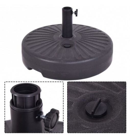 20 Inch Round 23L Water Filled Umbrella Base