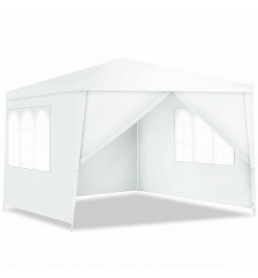 10 x 10 Feet Outdoor Side Walls Canopy Tent with 4 Removable Sidewalls