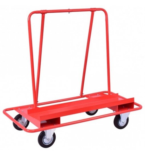 Handling Heavy Duty Sheetrock Sheet Panel Service Cart