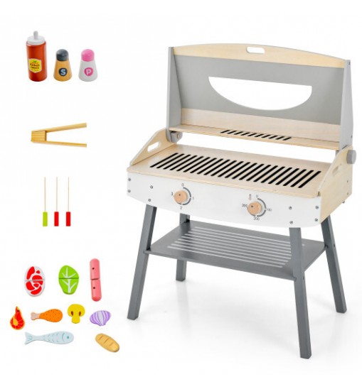 Kids Barbecue Grill Playset for Girls and Boys Aged 3+