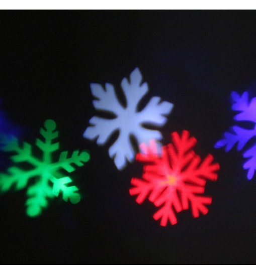 Waterproof Snowflake LED Projector Stage Light Lawn Garden Xmas Party Decoration Lamp Christmas Decorations Clearance Christmas Lights