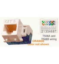 IC1078E5OR - Cat5 Jck ORANGE