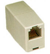 Modular coupler voice 8p8c keyed pin 1-1