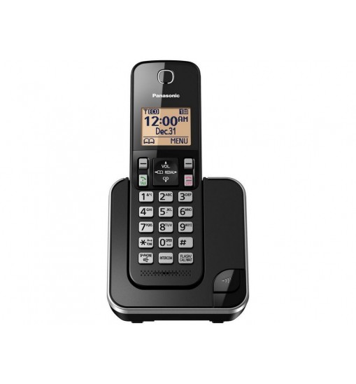 Expandable Cordless Phone in Black 1HS