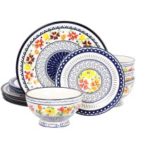 Gibson Elite Luxembourg 12 Piece Dinnerware Set