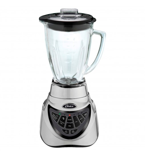 Oster Pro 500 900 Watt 7 Speed Blender in Chrome with 6 Cup Glass Jar