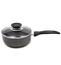 Brentwood Saucepan Aluminum Non-Stick 2 Qt-Gray