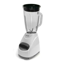 Brentwood 12 Speed Blender with Plastic Jar in White