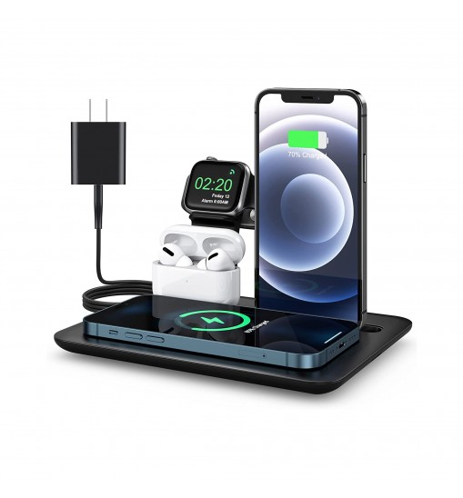 Trexonic 4 in 1 Fast Charge Wireless Charging Station