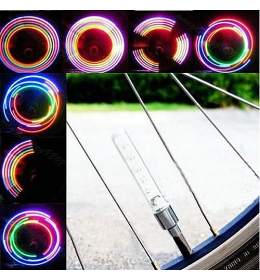 MULTI LED Bike Wheel Lights also for cars and Motorcycle