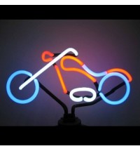 Chopper Neon Sculpture