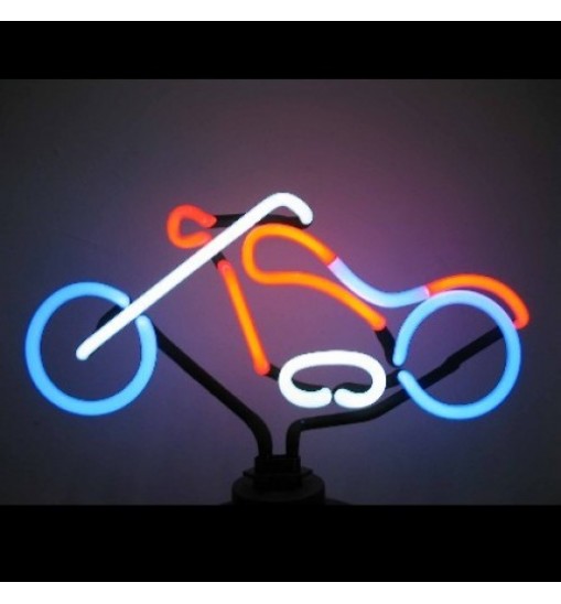 Chopper Neon Sculpture