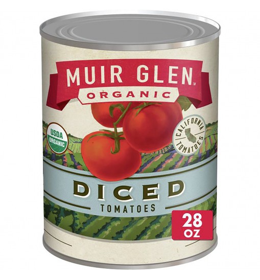 Muir Glen Diced Tomato (12x28 Oz)