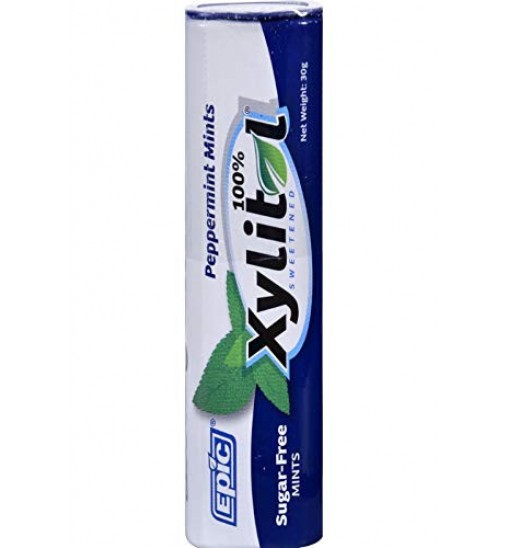 Epic Dental  Xylitol Sweetened Peppermint (10x60 Ct)