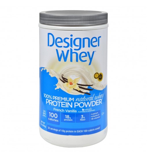 Designer Whey - Protein Powder - French Vanilla - 2 lbs