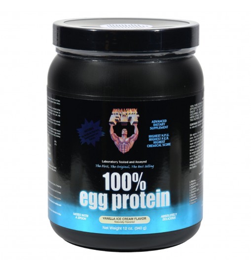 Healthy 'N Fit Nutritionals 100% Egg Protein Vanilla Ice Cream - 12 oz