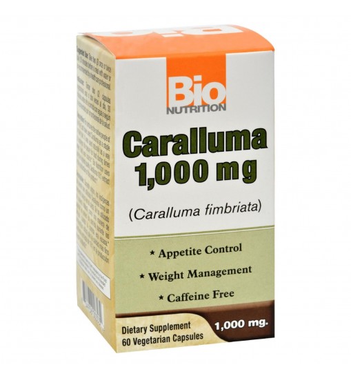 Bio Nutrition - Caralluma - 1000 mg - 60 Vegetarian Capsules