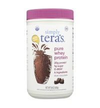 Tera's Whey Protein - rBGH Free - Fair Trade Dark Chocolate - 24 oz