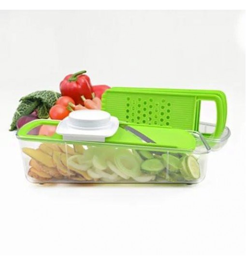 GO GREEN Veggie 4 in 1 Grinder, Slicer, Cutter And Shredder