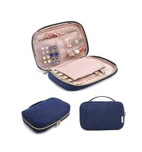 Color: COBALT BLUE - Nomad Jewelry And Accessory Pouch