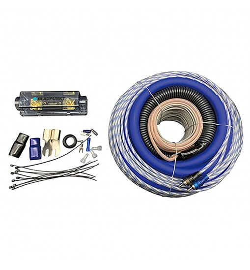 Blaupunkt (AMK00) 0-Gauge Complete Amplifier Blue Wire Kit