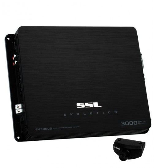 Sounstorm Class D 3000W Monoblock Power Amplifier Remote Woofer level control