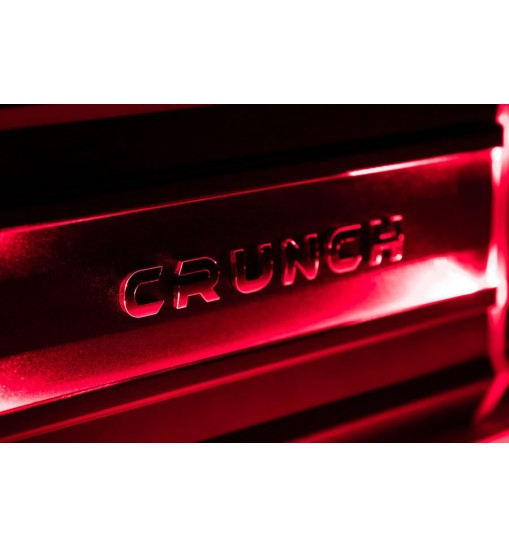 Crunch Ground Pounder 2 X 250 @ 4 Ohms 2 X 500 @ 2 Ohms 1 X 1000 Watts @ 4 Ohms Bridged