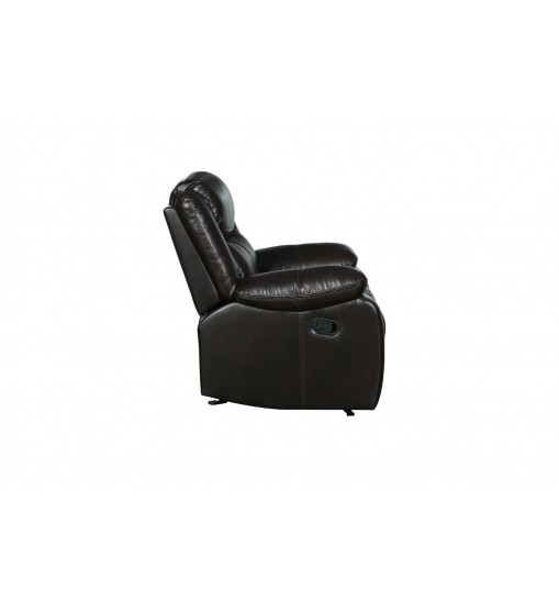 42" Brown  Reclining Chair