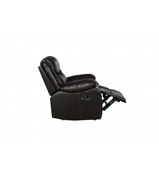 42" Brown  Reclining Chair