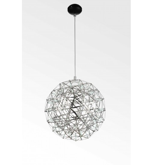 17 X" 17" Stainless Steel Pendant Lamp