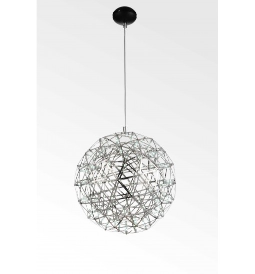 17 X" 17" Stainless Steel Pendant Lamp