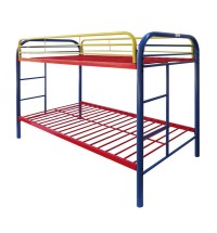 Colorful Twin Over Twin Bunk Bed