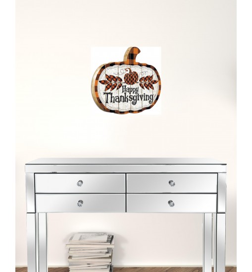 Happy Thanksgiving Unframed Print Wall Art