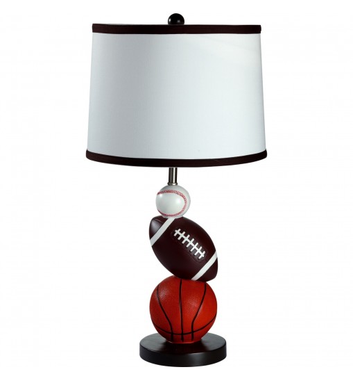 Whimsical Sports Themed Table Lamp