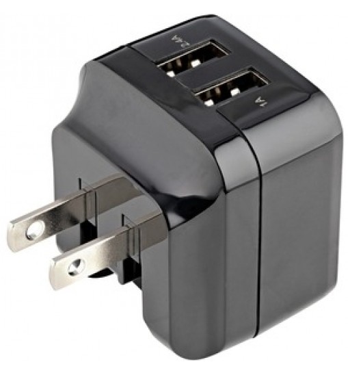 2 Port USB Wall Charger - 17W