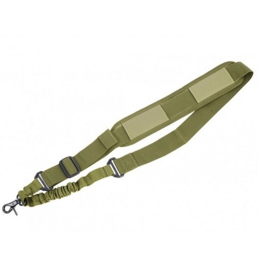 Firepower 1Pt. Bungee Sling, OD Green- PolyBag