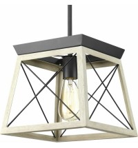 Graphite Dimmable Farm Home Light Lantern Geometric Chandelier