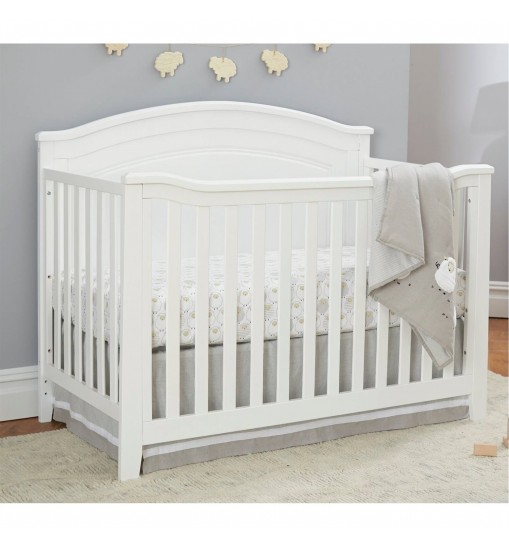 3 Piece Crib Changing Station 6 Drawer Dresser Nursery Furniture Set White