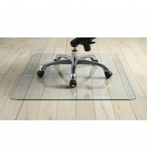 Heavy Duty 36 Inch Tempered Glass Chair Mat