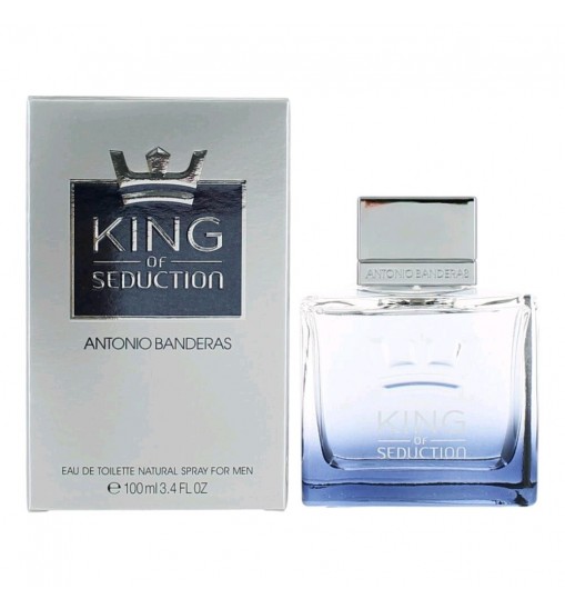 King of Seduction by Antonio Banderas, 3.4 oz Eau De Toilette Spray for Men