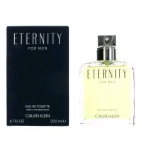 Eternity by Calvin Klein, 6.7 oz Eau De Toilette Spray for Men