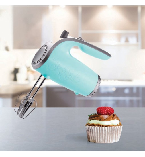 Brentwood HM-48BL Lightweight 5-Speed 150-Watt Electric Hand Mixer (Blue)