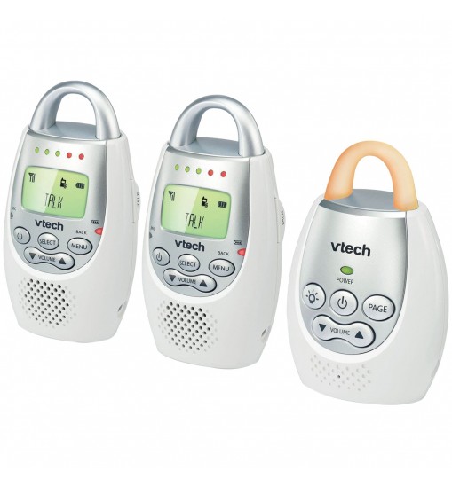 VTech DM221-2 Safe&Sound Digital Audio Baby Monitor with 2 Parent Units