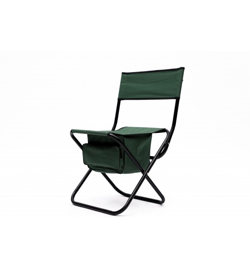 2-piece Folding Outdoor Chair with Storage Bag, Portable Chair for indoor, Outdoor Camping, Picnics and Fishing,Green