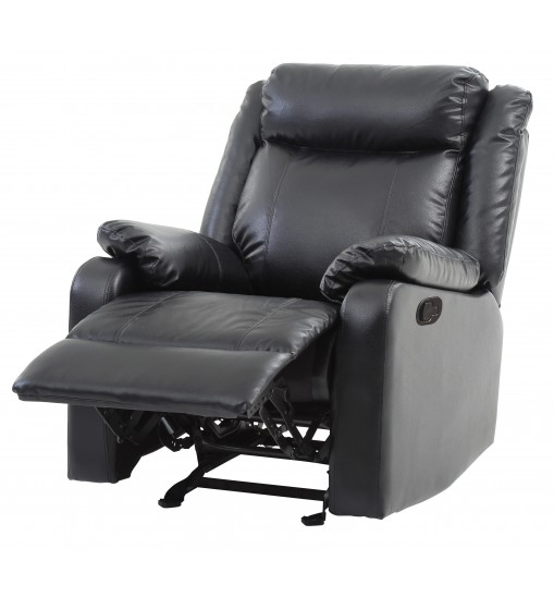 Glory Furniture Ward G761A-RC Rocker Recliner , BLACK