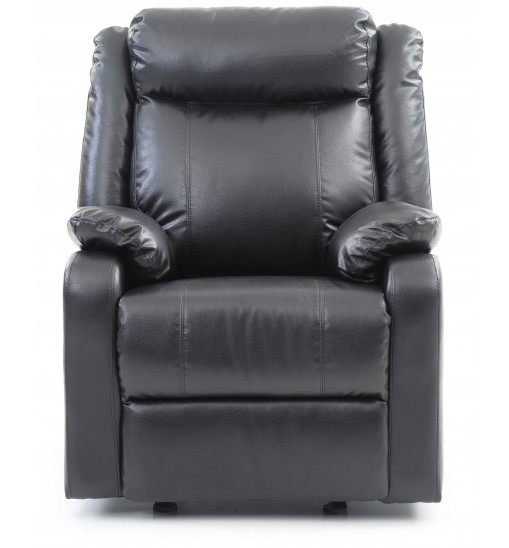 Glory Furniture Ward G761A-RC Rocker Recliner , BLACK